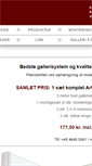 Mobile Screenshot of galleriskinner.dk